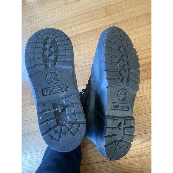 Timberland Mens 9 Field Boots Waterproof Navy Blue Nubuck Leather Gorpcore GUC - Picture 8 of 8